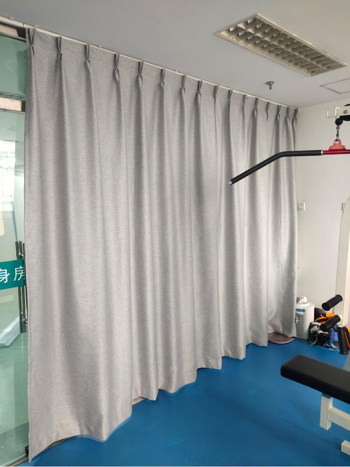 北京同仁堂中医医院隔档窗帘定做加工安装